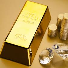 Gold Morgan gold bar