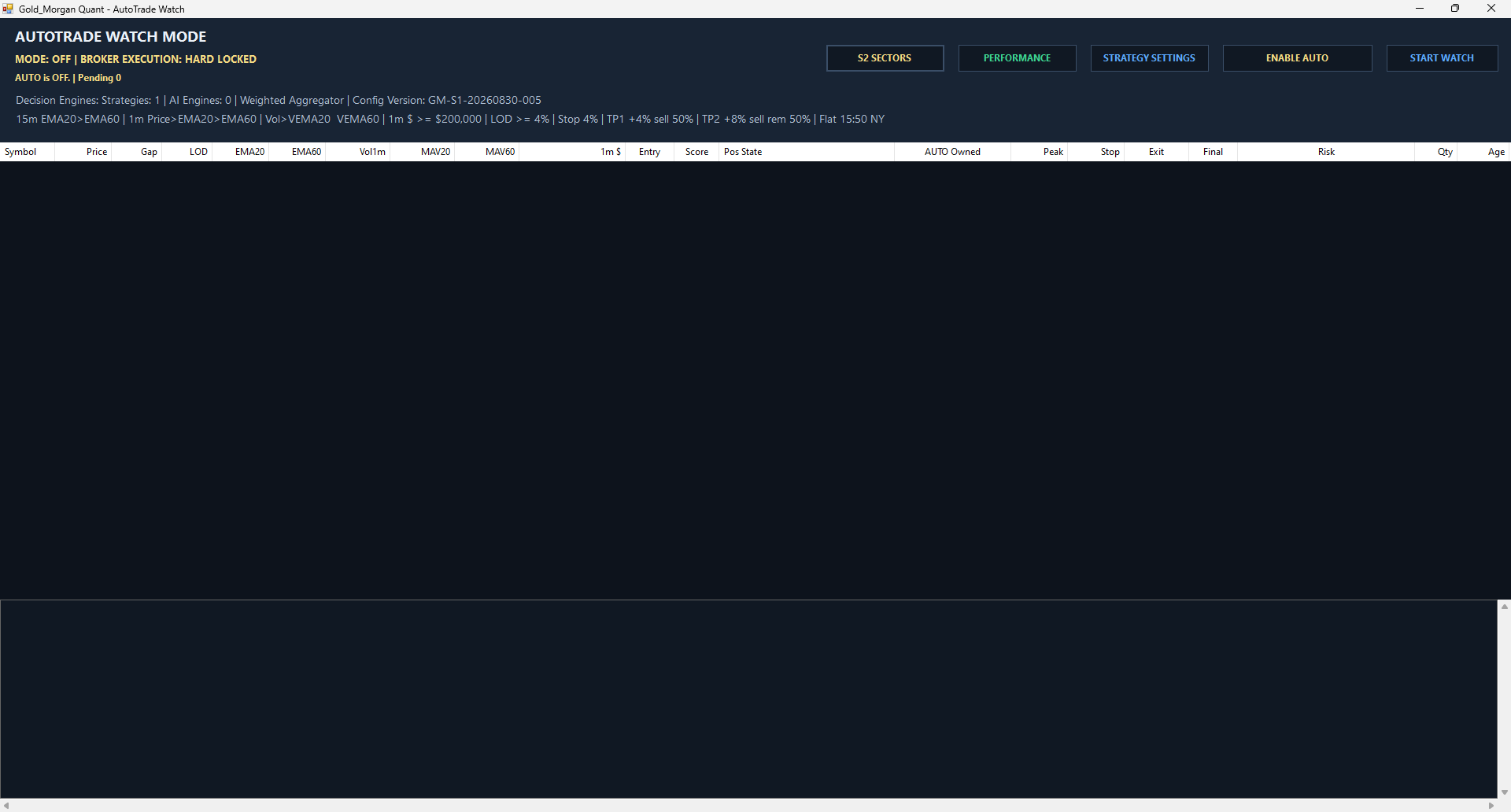 Gold_Morgan Quant V3 interface screenshot 14